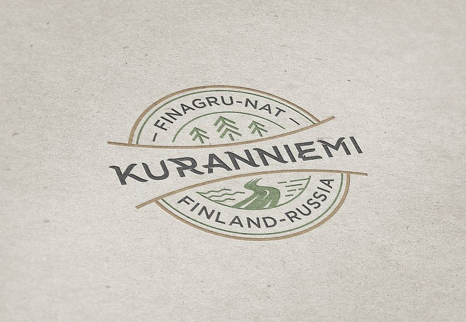 Наше портфолио - Логотип для &quot;Kurenniemi, FinAgRu-nat, Finland-Russia&quot;